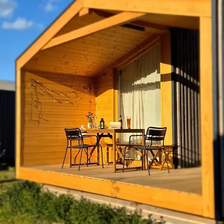 402 Helles Tiny House Im Gruenen Nyaraló Bleckede